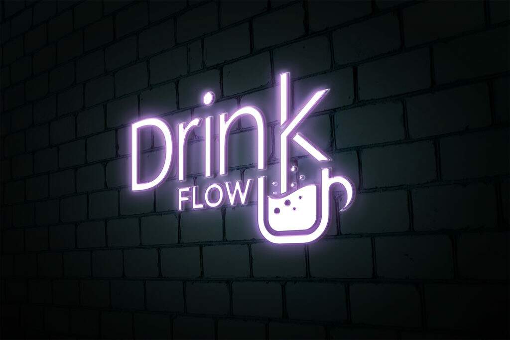 Neon-Drink-flow